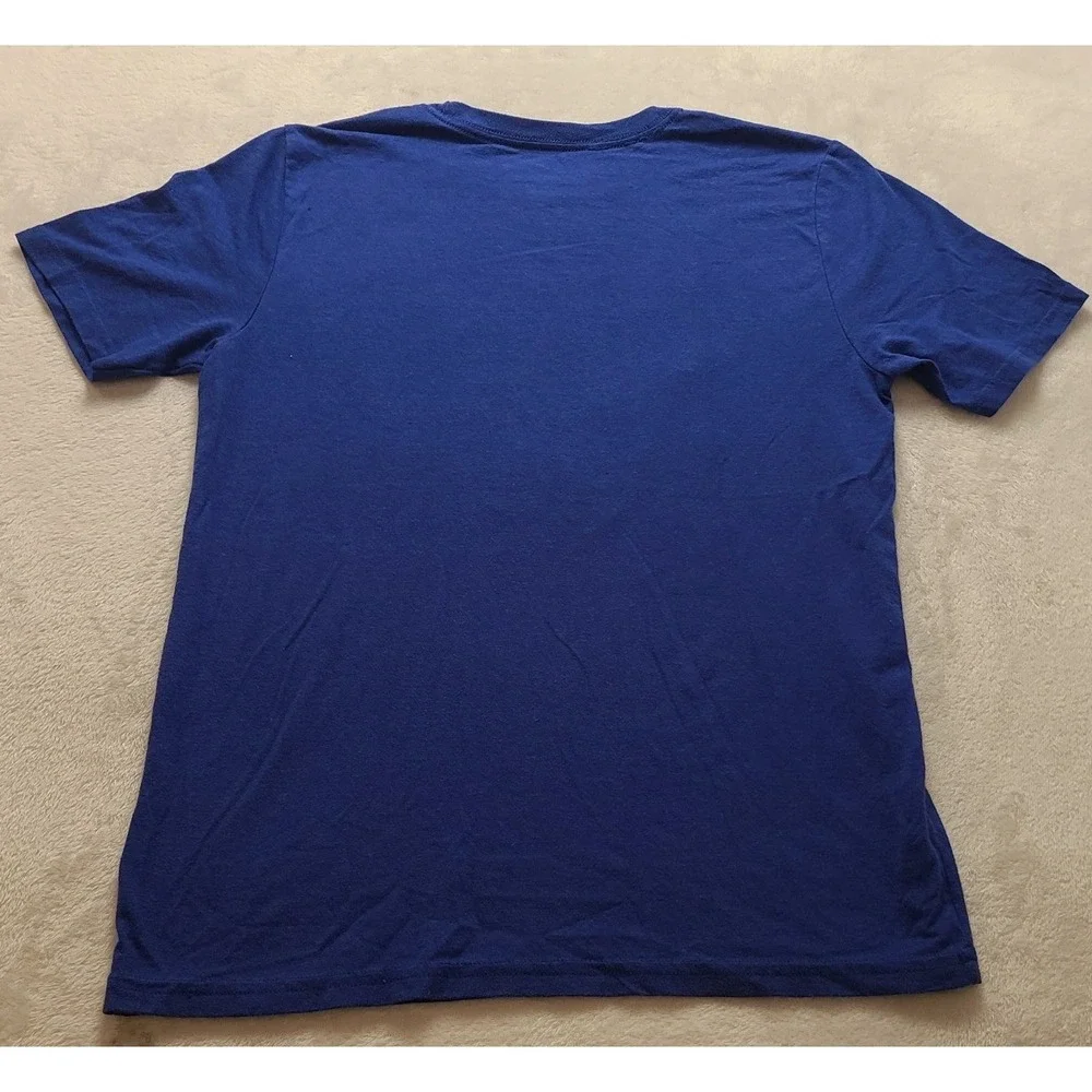 Nike Chicago Cubs Northsiders Blue Graphic T-Shirt Kids Large 14/16 MLB Baseball